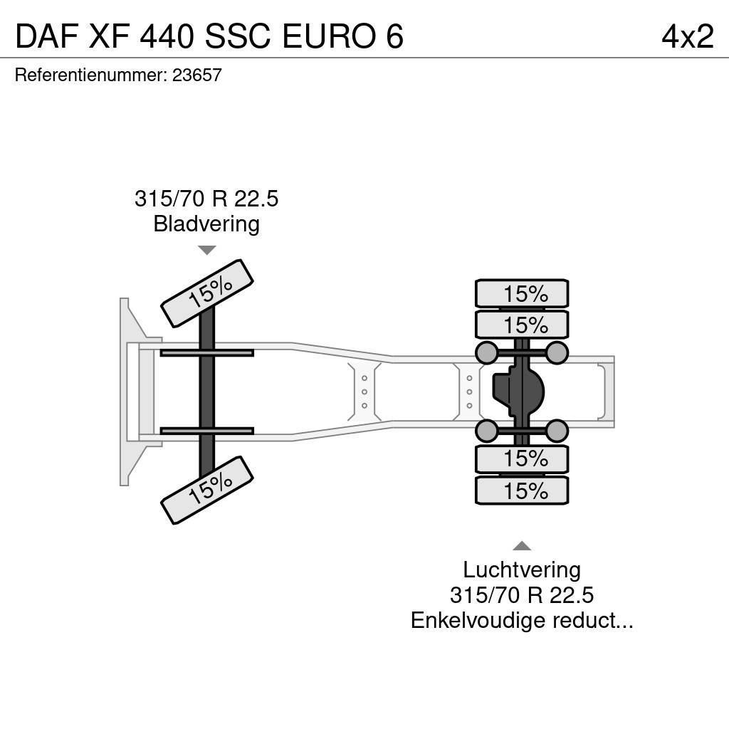 DAF XF 440 SSC EURO 6 Vilcēji
