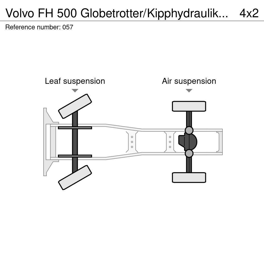 Volvo FH 500 Globetrotter/Kipphydraulik/Euro 6 Vilcēji