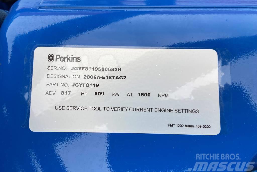 FG Wilson P715-3 - Perkins - 715 kVA Genset - DPX-16023-O Dīzeļģeneratori