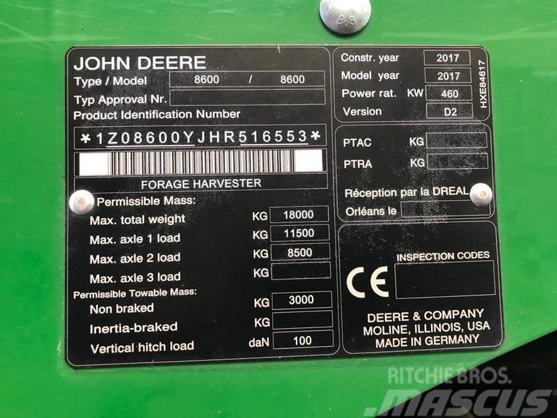 John Deere 8600 inklusive Garantie, inklusive Zinssubventioni Citi