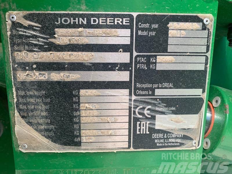 John Deere M732 Piekabināmie smidzinātāji(miglotāji)