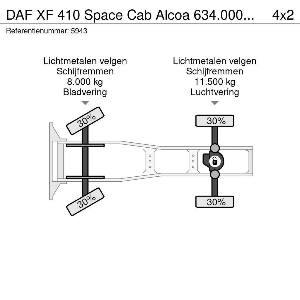 DAF XF 410 Space Cab Alcoa 634.000KM NEW ad-blue pump Vilcēji