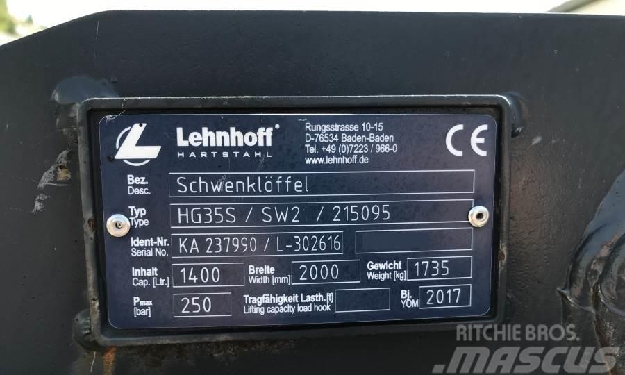 Lehnhoff 200 CM / SW25 - Schwenklöffel Grāvju arkls
