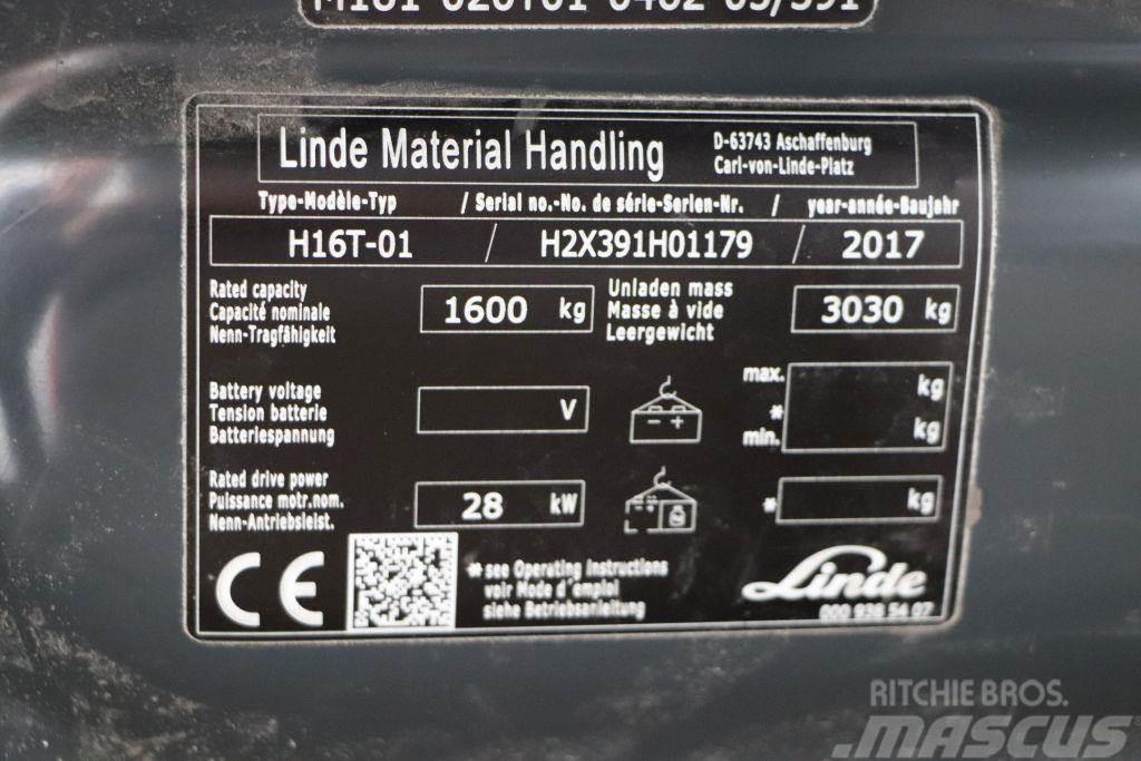 Linde H16T-01 LPG tehnika