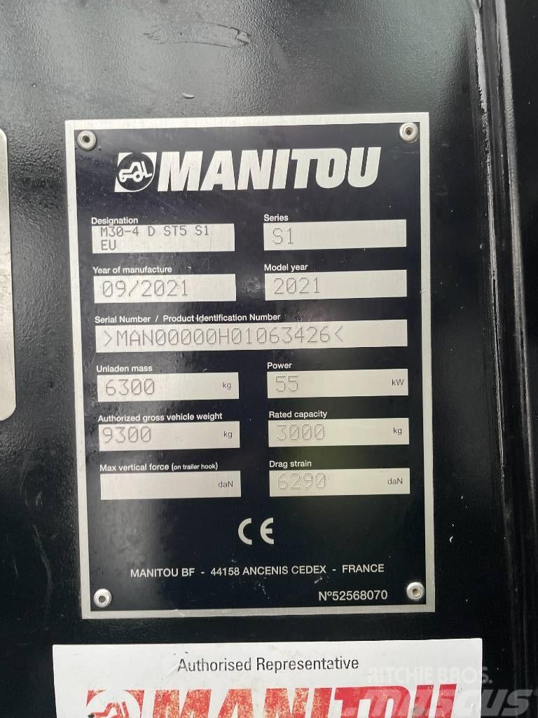 Manitou M 30.4 M30-4 Apvidus autokrāvējs