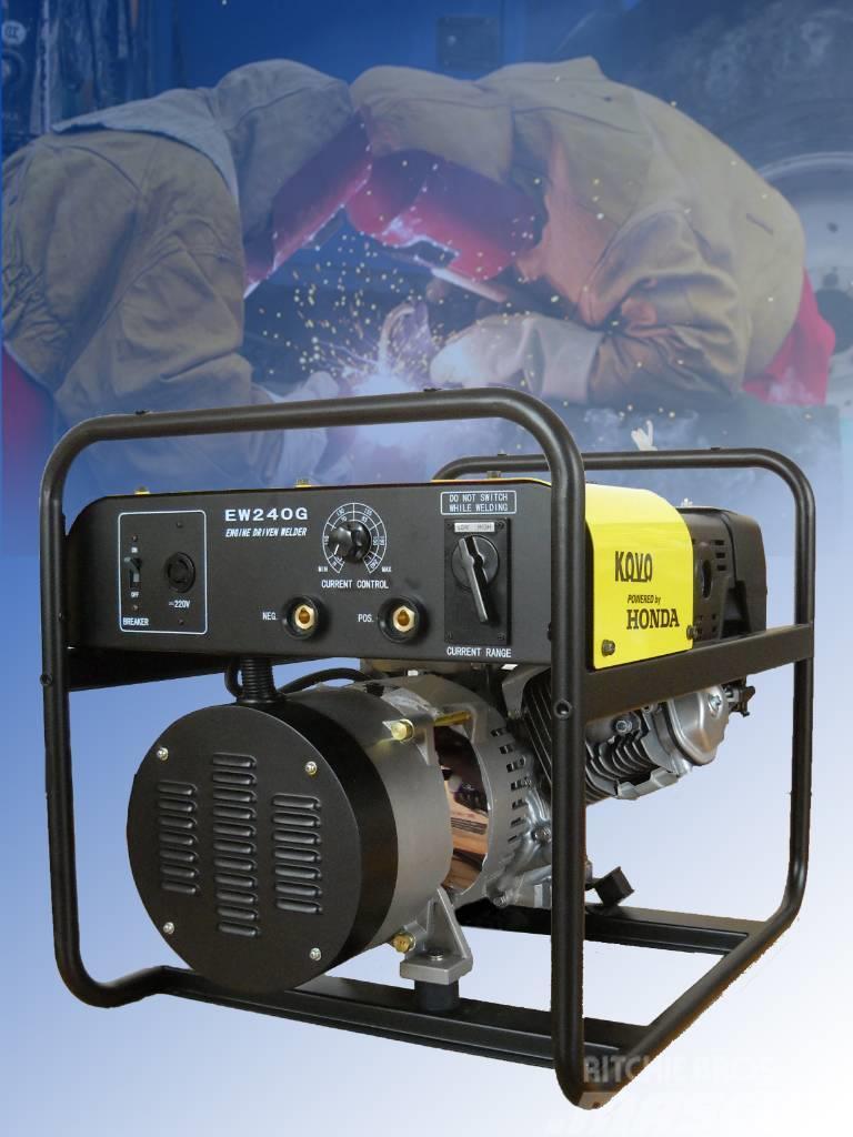  New Kohler powered welder generator EW240G Metināšanas iekārtas