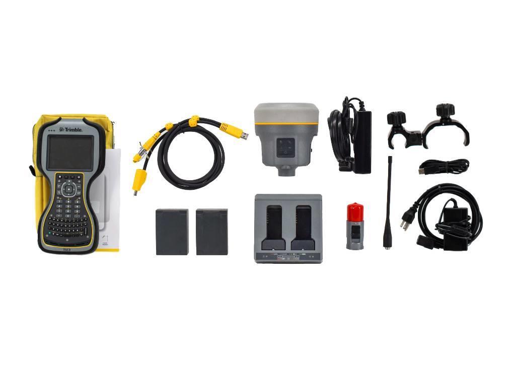 Trimble Single R10 M1 V1 Receiver GPS Kit w/ TSC3 & Access Citas sastāvdaļas