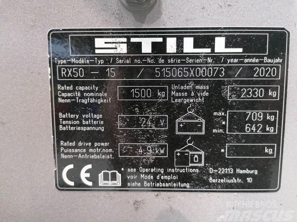 Still RX50-15 Elektriskie iekrāvēji