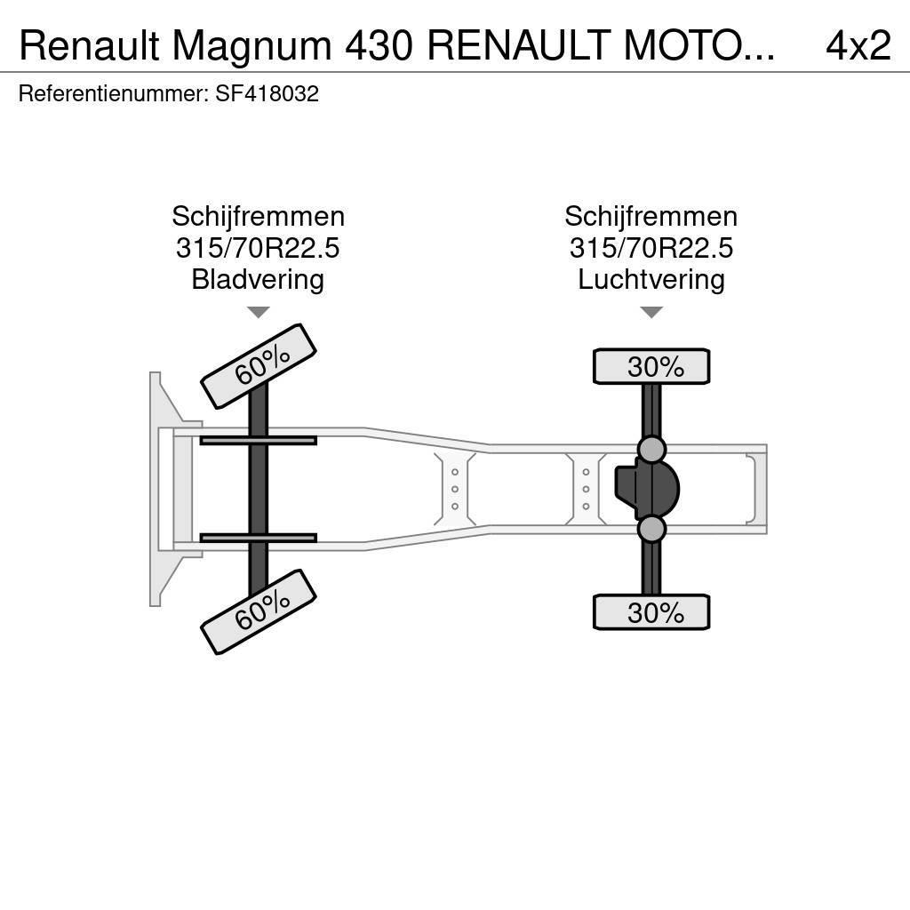Renault Magnum 430 RENAULT MOTOR / AIRCO Vilcēji