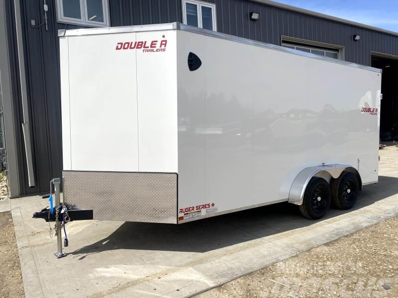 Double A Trailers 7' x 16' Cargo Enclosed Trailer Double A Trailers  Furgons