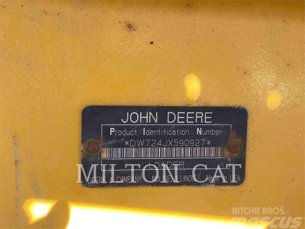 John Deere 724J Iekrāvēji uz riteņiem