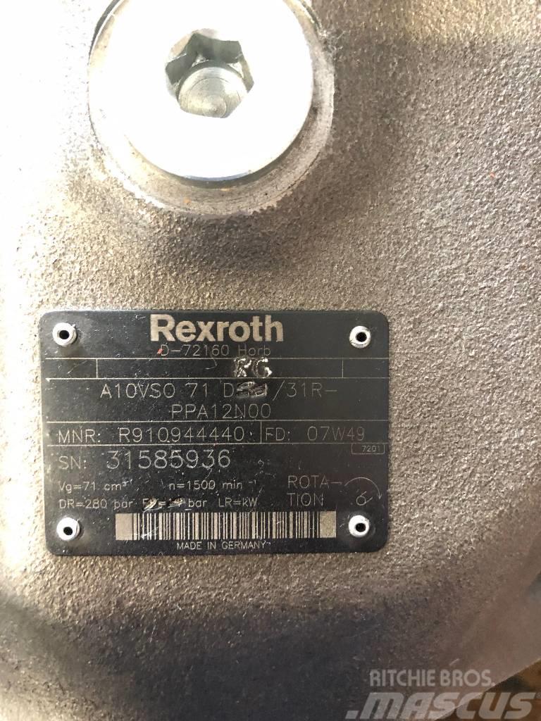 Rexroth A10VSO 71 DFR1/31R-PPA12N00 Citas sastāvdaļas