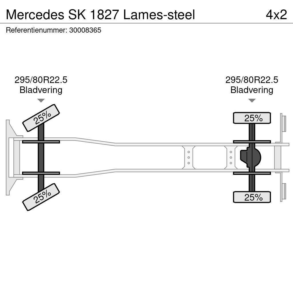 Mercedes-Benz SK 1827 Lames-steel Smagās mašīnas ar celtni