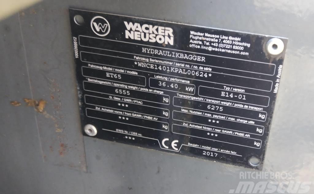 Wacker Neuson ET 65 Mini ekskavatori < 7 t