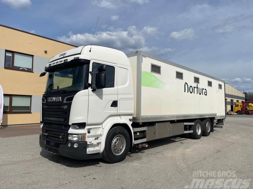 Scania R580 6X2 EURO6 + RETARDER Dzīvnieku pārvadāšanas transports