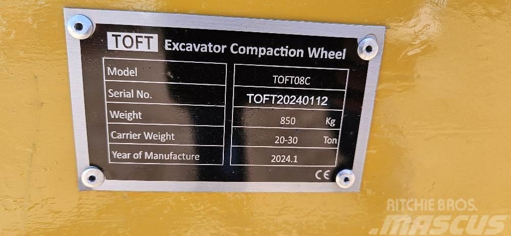  19 inch Excavator Compaction Wheel Citas sastāvdaļas