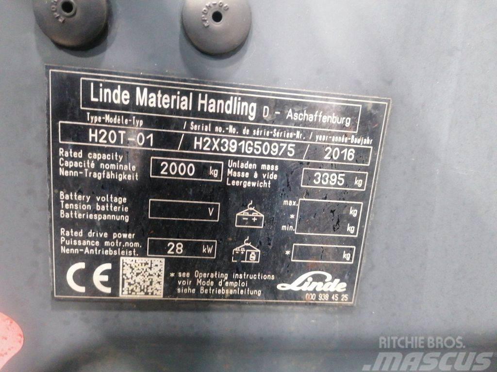 Linde H20T-01 LPG tehnika