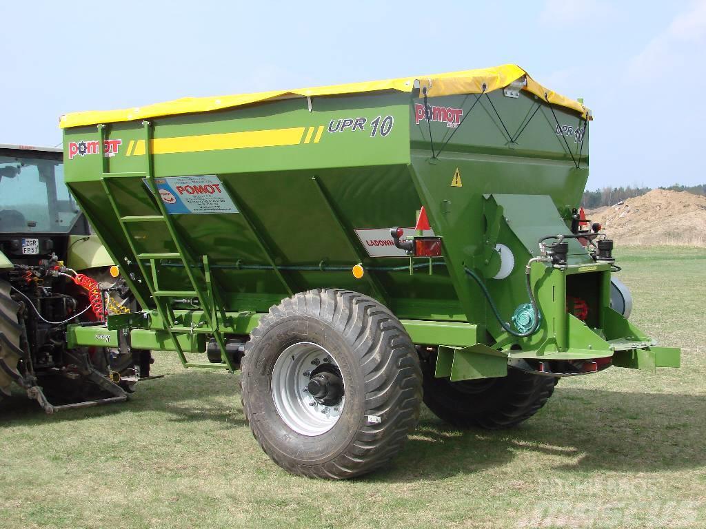 Pomot UPR 10 tones fertilizer and lime spreader, DIRECT Minerālmēslu izkliedētāji