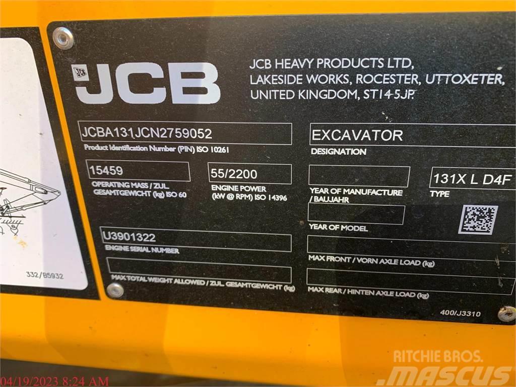 JCB 131X LC Kāpurķēžu ekskavatori