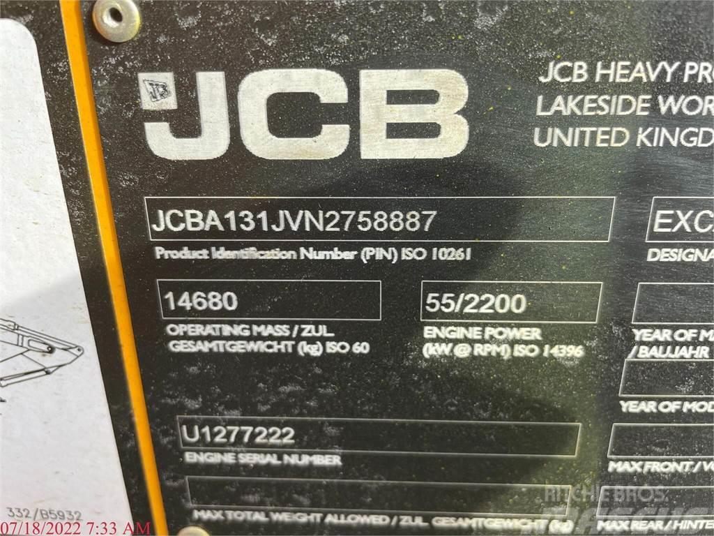 JCB 131X LC Kāpurķēžu ekskavatori