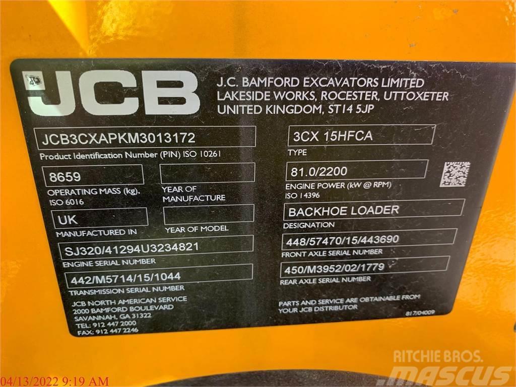 JCB 3CX15 SUPER Ekskavatori-iekrāvēji