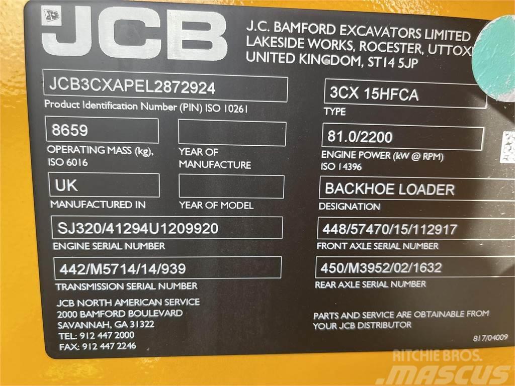 JCB 3CX15 SUPER Ekskavatori-iekrāvēji