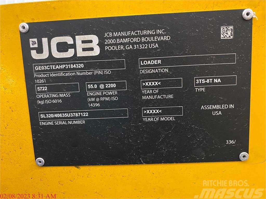 JCB 3TS-8T Lietoti riteņu kompaktiekrāvēji
