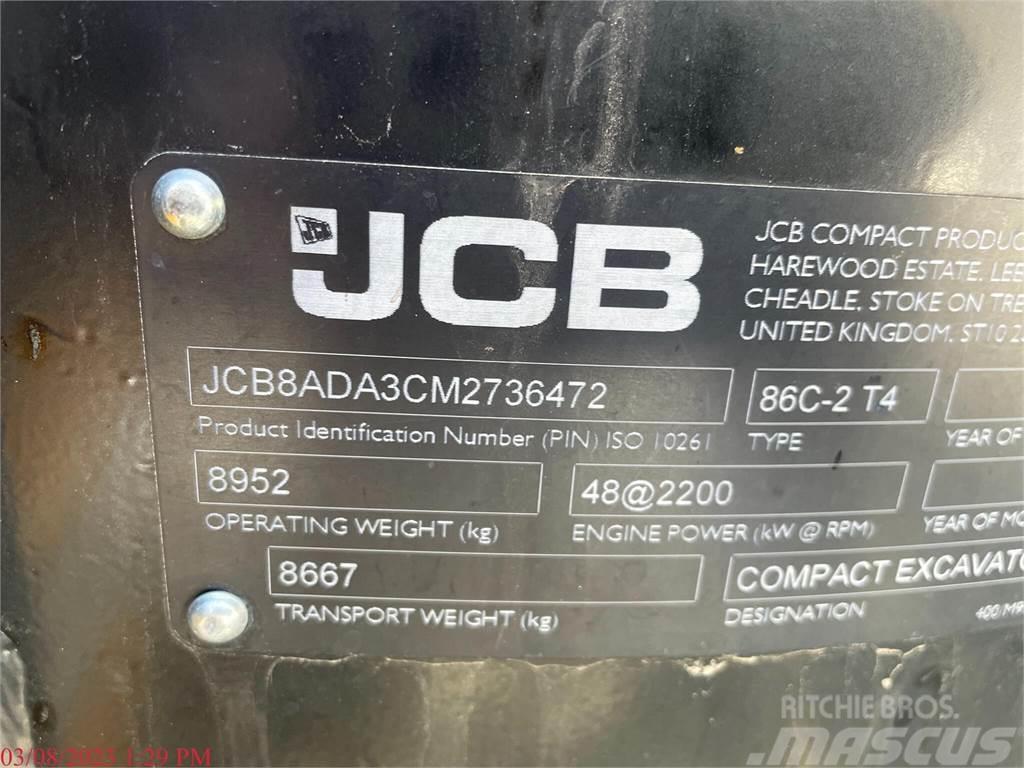 JCB 86C-2 Kāpurķēžu ekskavatori