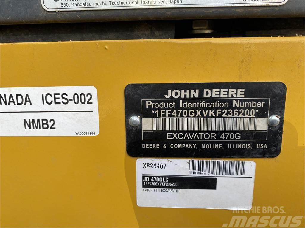 John Deere 470G LC Kāpurķēžu ekskavatori