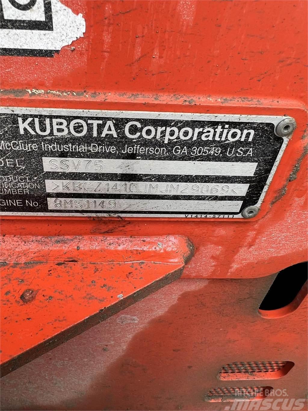 Kubota SSV75 Lietoti riteņu kompaktiekrāvēji
