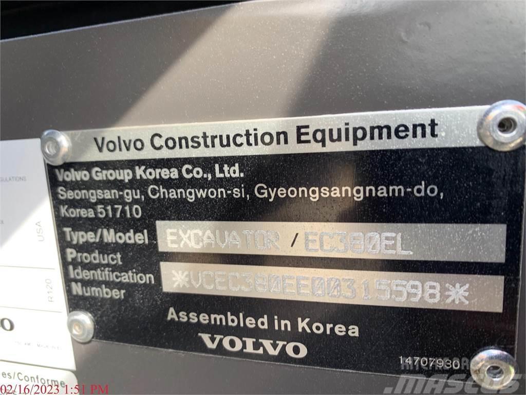 Volvo EC380EL Kāpurķēžu ekskavatori