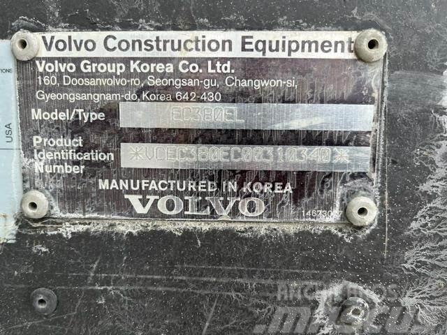 Volvo EC380EL Kāpurķēžu ekskavatori
