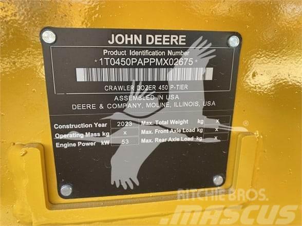 John Deere 450P LGP Kāpurķēžu buldozeri