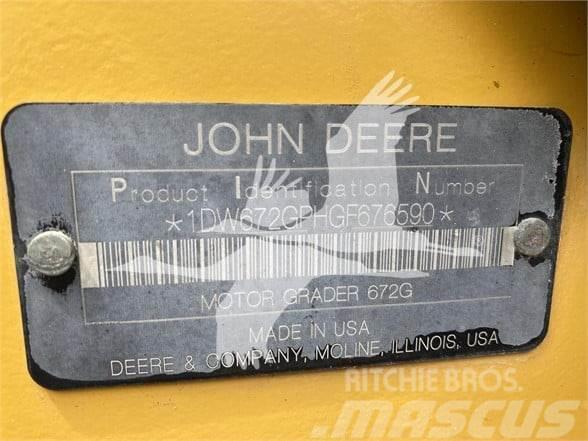 John Deere 672GP Greideri