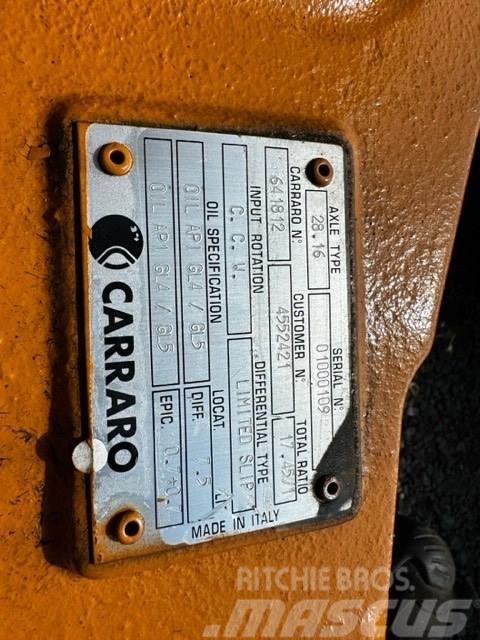 Carraro 28.16 new axles Asis