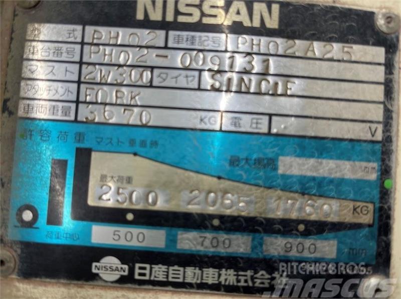 Nissan PH02A25 Autokrāvēji - citi