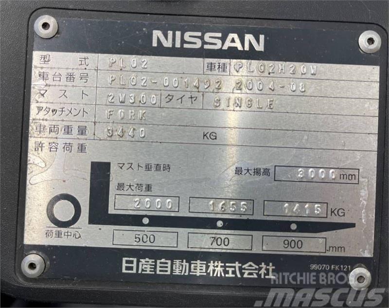 Nissan PL02M20W Autokrāvēji - citi