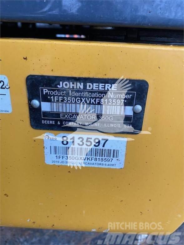 John Deere 350G LC Kāpurķēžu ekskavatori