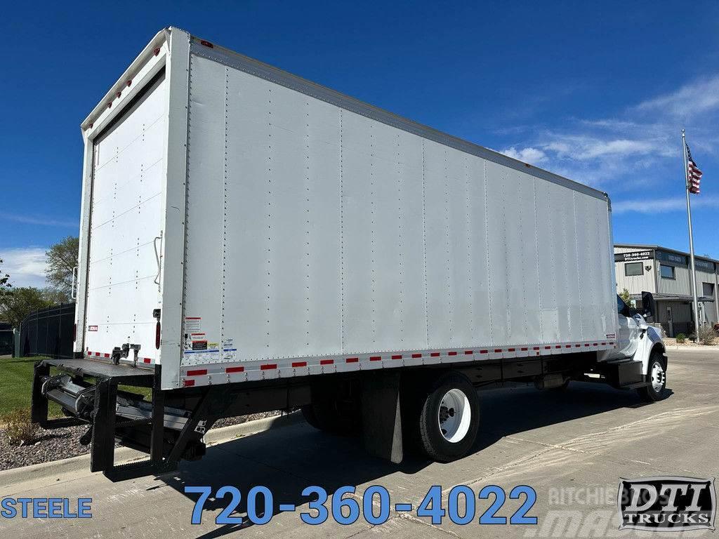 Ford F650 26' Box Truck With 3,300lb Lift Gate Furgons