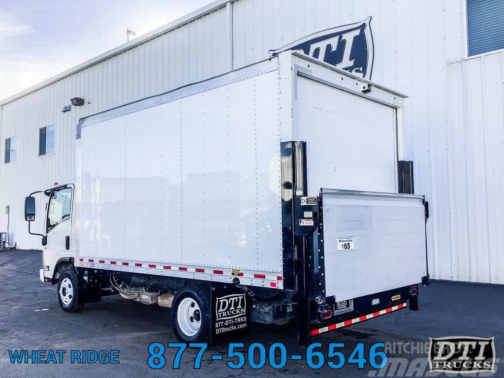 Isuzu NPR 14'L Box Truck, Gas, Auto Transmission, 1,600  Furgons