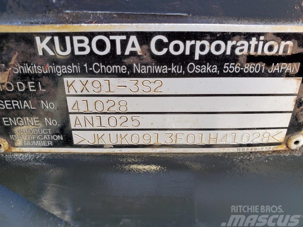 Kubota KX 91-3 S2 Mini ekskavatori < 7 t