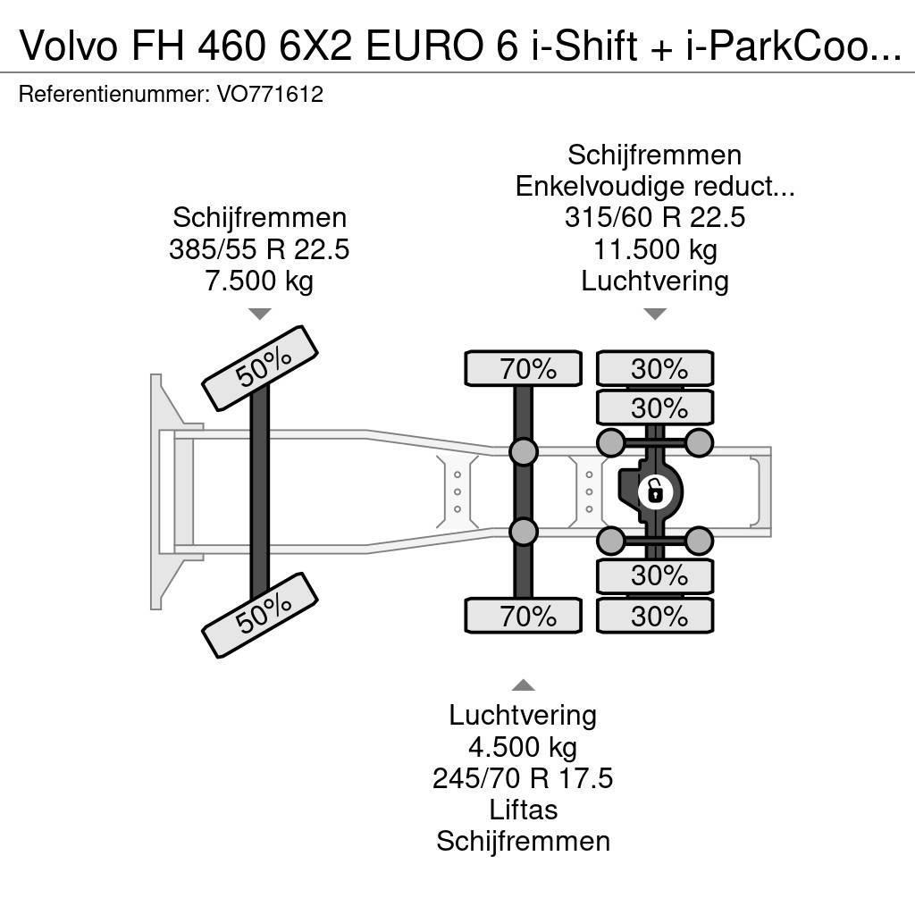 Volvo FH 460 6X2 EURO 6 i-Shift + i-ParkCool + TIPPER HY Vilcēji