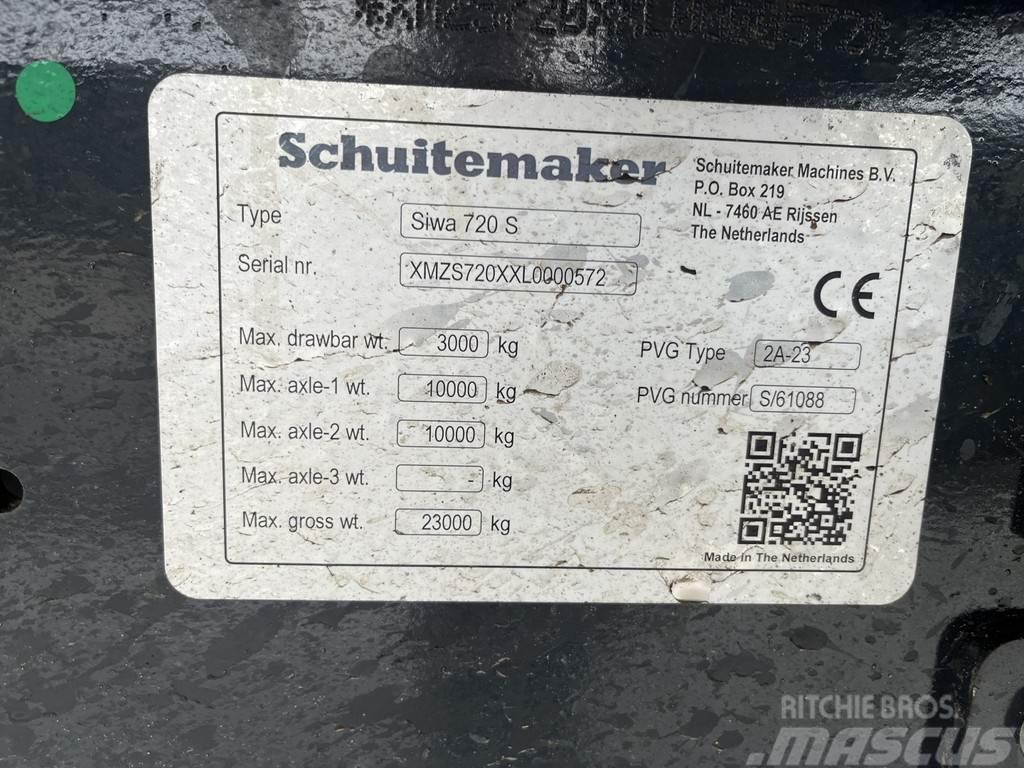 Schuitemaker SIWA 720 S Cita ražas novākšanas tehnika