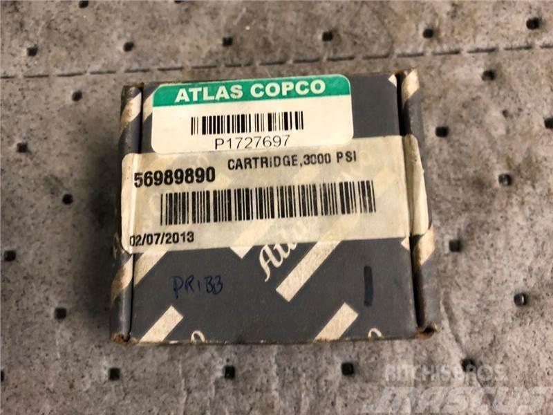 Epiroc (Atlas Copco) Cartridge Relief Valve - 56989890 Citas sastāvdaļas