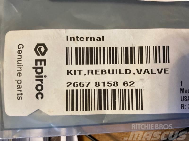 Epiroc (Atlas Copco) Valve Rebuild Kit - 57815862 Urbšanas iekārtu piederumi un rezerves daļas