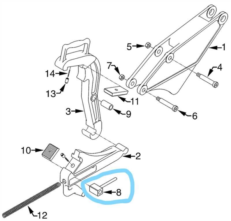  Petol Gearench Tools T3W Rig Wrench Part #HU61 Low Urbšanas iekārtu piederumi un rezerves daļas