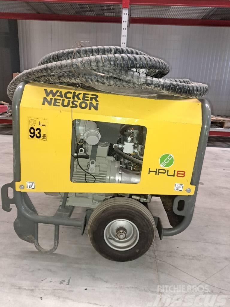 Wacker Neuson Power Unit HPU8 Europa Kāpurķēžu ekskavatori