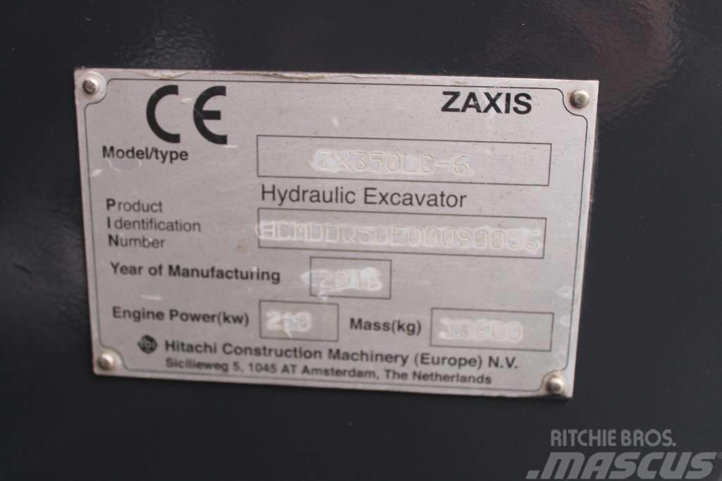 Hitachi ZX 350 LC-6 / 2 Kauhaa, Novatron 3D, Rasvari, Ym! Kāpurķēžu ekskavatori
