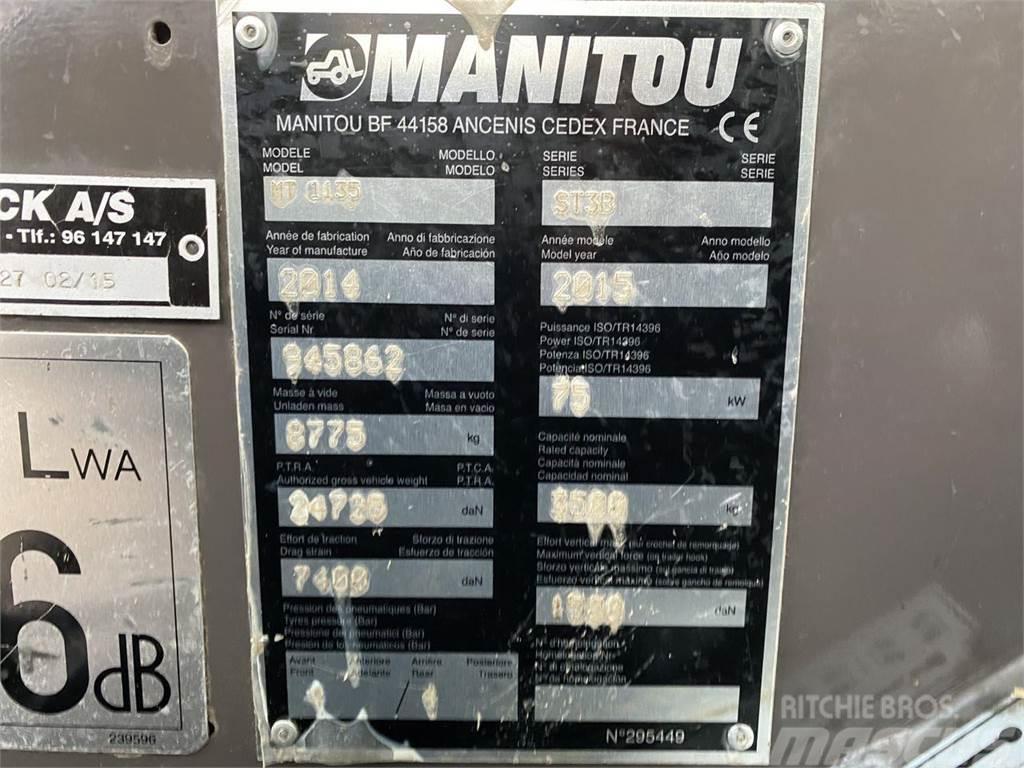 Manitou MT1135 ST3B Teleskopiskie manipulatori