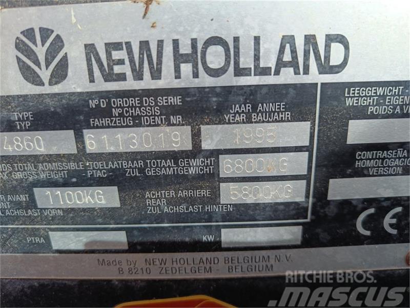 New Holland 4860 S MINI BIGBALLEPRESSER Ķīpu preses